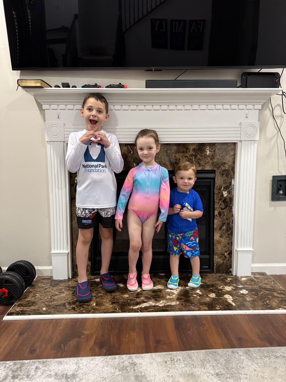 The Anderson kids